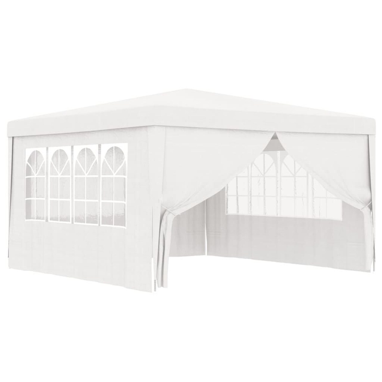 Edge Collections -13.1' x 13.1' x 9'-White-Durable Outdoor Party Tent with Side Walls-1 pcs